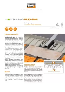 Schlüter-DILEX-BWB | Opis techniczny produktu 4.6