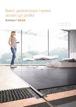 Schlüter-DILEX - Bakim gerektirmeyen hareket derzleri için profiller Schlüter-DILEX - Bakim gerektirmeyen hareket derzleri için profiller