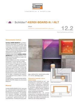 Schlüter-KERDI-BOARD-N /-NLT | Opis techniczny produktu 12.2