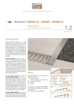 Schlüter-RENO-U /-RAMP /-RAMP-K | Ficha Técnica 1.2