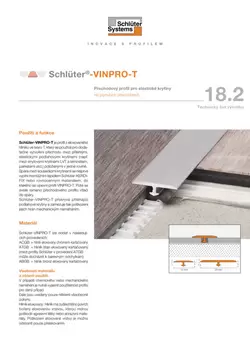 Schlüter-VINPRO-T | Technický list výrobku 18.2