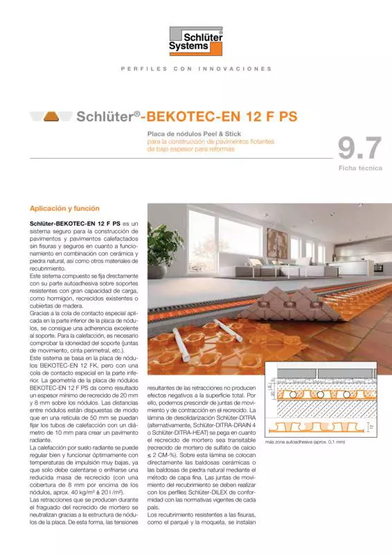 Schlüter-BEKOTEC-EN 12 F PS | Ficha Técnica 9.7
