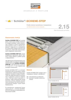 Schlüter-SCHIENE-STEP | Opis techniczny produktu 2.15