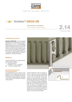 Schlüter-DECO-DE | Productdatablad 2.14