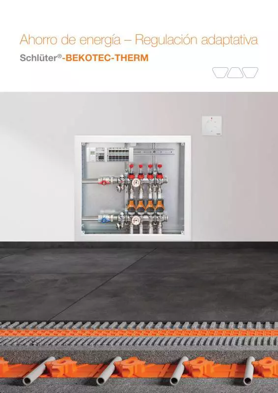 Schlüter-BEKOTEC-THERM-EAHB - Ahorro de energía, regulación adaptativa.