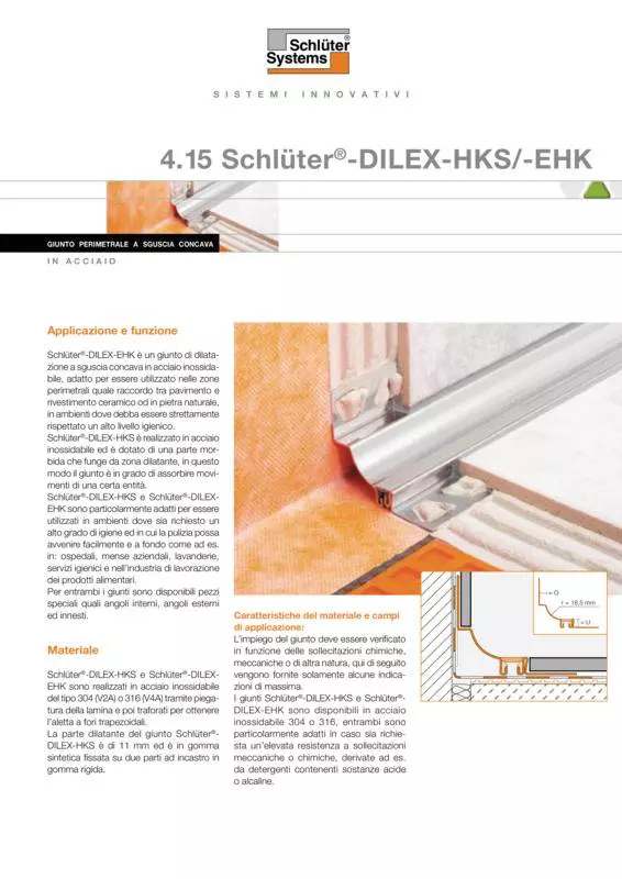 Schlüter-DILEX-HKS /-EHK | Scheda tecnica 4.15
