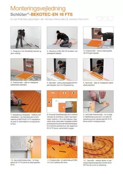 Schlüter-BEKOTEC-EN 18 FTS - Monteringsvejledning
