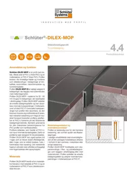 Schlüter-DILEX-MOP | Produktdatablad 4.4