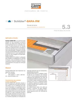 Schlüter-BARA-RW | Ficha de dados do produto 5.3