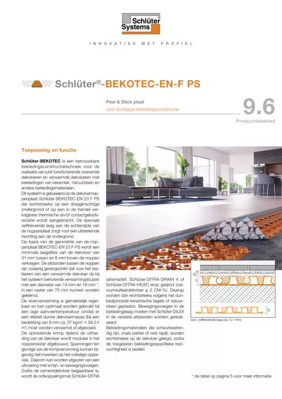 Schlüter-BEKOTEC-EN-F PS | Productdatablad 9.6