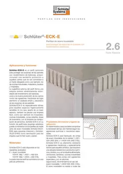 Schlüter-ECK-E | Ficha Técnica 2.6