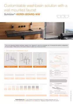 Schlüter-KERDI-BOARD-WW | Product Selection Tool
