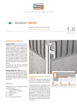 Schlüter-DECO | Fiche produit 1.6