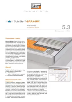 Schlüter-BARA-RW | Opis techniczny produktu 5.3
