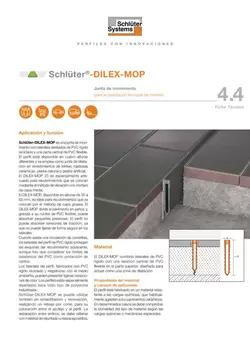 Schlüter-DILEX-MOP | Ficha Técnica 4.4
