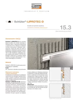 Schlüter-LIPROTEC-D | Opis techniczny produktu 15.3
