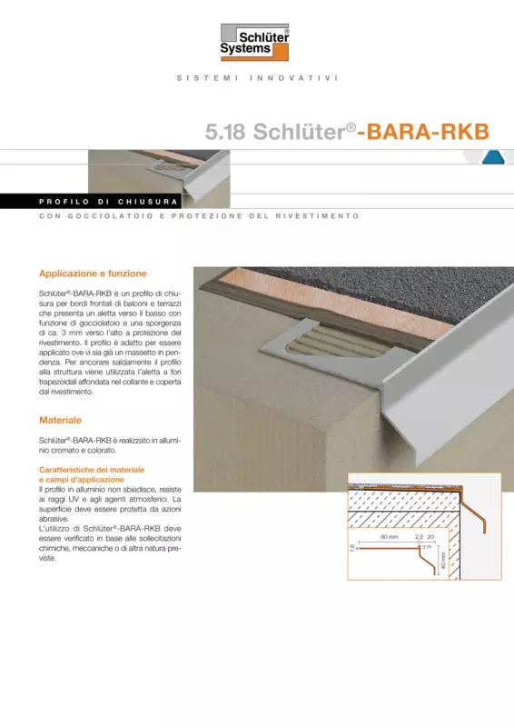 Schlüter-BARA-RKB | Scheda tecnica 5.18