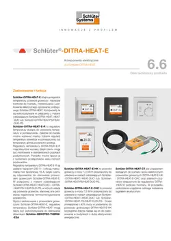 Schlüter-DITRA-HEAT-E | Opis techniczny produktu 6.6 Schlüter-DITRA-HEAT-E | Opis techniczny produktu 6.6