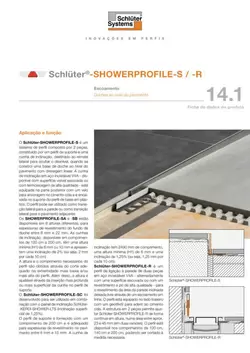 Schlüter-SHOWERPROFILE-S /-R | Ficha de dados do produto 14.1