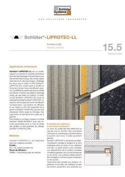 Schlüter-LIPROTEC-LL | Fiche produit 15.5