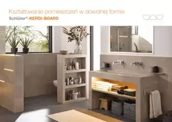 Schlüter-KERDI-BOARD – Kształtowanie pomieszczeń w dowolnej formie