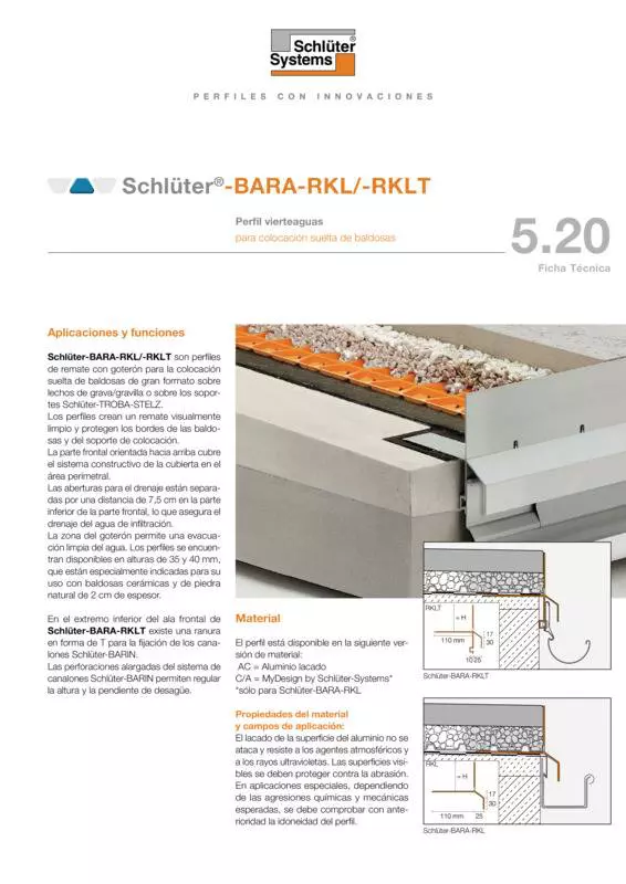 Schlüter-BARA-RKL | Ficha Técnica 5.20