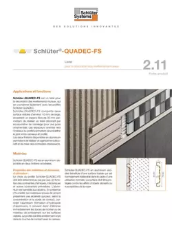 Schlüter-QUADEC-FS | Fiche produit 2.11