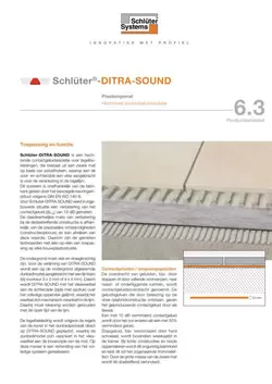 Schlüter-DITRA-SOUND | Productdatablad 6.3