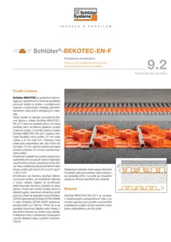 Schlüter-BEKOTEC-EN-F | Technický list výrobku 9.2