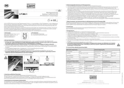 Schlüter-LIPROTEC-PB LT-MA 1 - Beleuchtete Treppenanlage | Montageanleitung