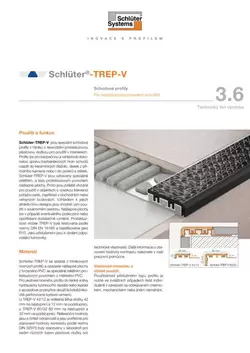 Schlüter-TREP-V | Technický list výrobku 3.6