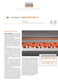 Schlüter-BEKOTEC-EN 23 FI 30 | Fiche produit 9.8