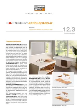 Schlüter-KERDI-BOARD-W | Productdatablad 12.3