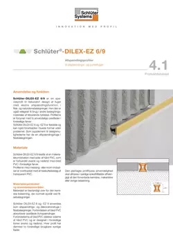 Schlüter-DILEX-EZ 6/9 | Produktdatablad 4.1