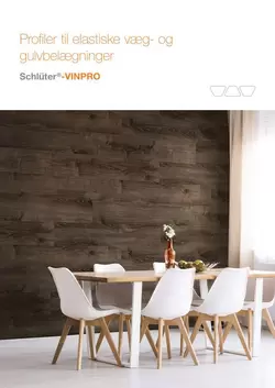 Schlüter-VINPRO - Profiler til elastiske væg- og gulvbelægninger