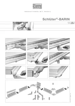 Schlüter-BARIN - Monteringsvejledning