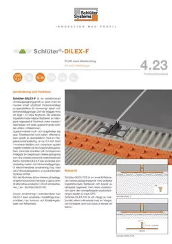Schlüter-DILEX-F | Produktdatablad 4.23