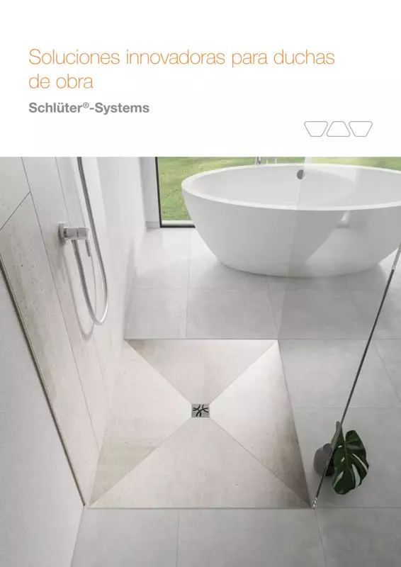 Schlüter-Systems - Soluciones innovadoras para duchas de obra