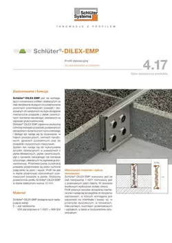 Schlüter-DILEX-EMP | Opis techniczny produktu 4.17
