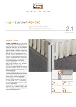 Schlüter-RONDEC | Ficha de dados do produto 2.1