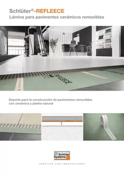 Schlüter-REFLEECE - Lámina para pavimentos cerámicos removibles