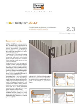 Schlüter-JOLLY | Opis techniczny produktu 2.3