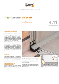 Schlüter-DILEX-HK | Produktdatablad 4.11
