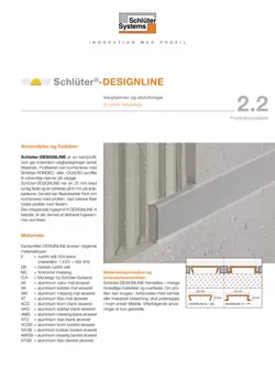 Schlüter-DESIGNLINE | Produktdatablad 2.2
