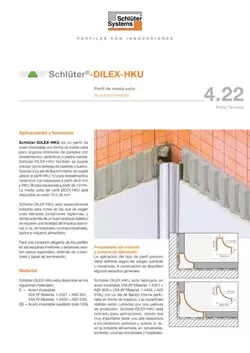 Schlüter-DILEX-HKU | Ficha Técnica 4.22