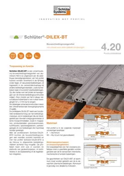 Schlüter-DILEX-BT | Productdatablad 4.20