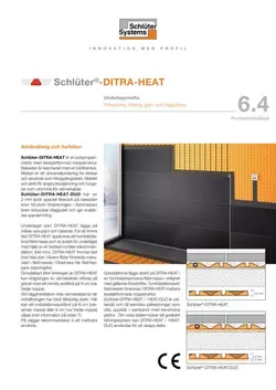 Schlüter-DITRA-HEAT | Produktdatablad 6.4