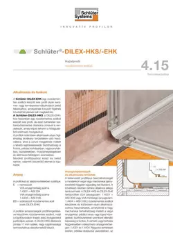 Schlüter-DILEX-HKS /-EHK | Termék adatlap 4.15