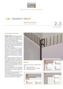 Schlüter-JOLLY | Produktdatablad 2.3