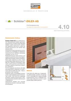 Schlüter-DILEX-AS | Opis techniczny produktu 4.10